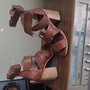 Freebird Tanica ankle strap heels